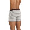 imageJockey Mens Underwear Lightweight Cotton Blend 5quot Boxer Brief  4 PackNavy HeatherRacing RedRough BlueQuartz Grey Stripe