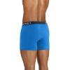 imageJockey Mens Underwear Lightweight Cotton Blend 5quot Boxer Brief  4 PackShamrock GreenQuartz GreyTropical BlueJust Past Midnight