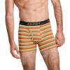 imageJockey Mens Underwear Lightweight Cotton Blend 5quot Boxer Brief  4 PackSolid GreyDaring StripeCaspian SeaBattleship Grey