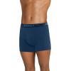 imageJockey Mens Underwear Lightweight Cotton Blend 5quot Boxer Brief  4 PackSparkling WatersBlue HeavenFaded Denim HeatherInk Well