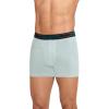 imageJockey Mens Underwear Lightweight Cotton Blend 5quot Boxer Brief  4 PackTropical CoralBayou HeatherSubtle MintAzurite Sea