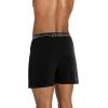 imageJockey Mens Underwear Organic Cotton Stretch 4quot BoxerBlack Night