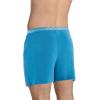 imageJockey Mens Underwear Organic Cotton Stretch 4quot BoxerBlue Chambray