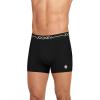 imageJockey Mens Underwear Organic Cotton Stretch 4quot Trunk  3 PackBlack