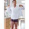 imageJockey Mens Underwear Organic Cotton Stretch 4quot Trunk  3 PackCherry WineShowerCactus Pine