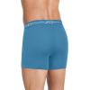 imageJockey Mens Underwear Organic Cotton Stretch 4quot Trunk  3 PackSubtle MintGrey DoveBlue Chambray