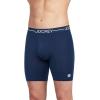 imageJockey Mens Underwear Organic Cotton Stretch 65quot Boxer Brief  3 PackLake SkyTornado BlueInk Well