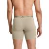 imageJockey Mens Underwear Organic Cotton Stretch 65quot Boxer Brief  3 PackRocky BeachAquamarineBrunswick Green