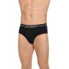 imageJockey Mens Underwear Organic Cotton Stretch Brief  3 PackBlack