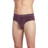 imageJockey Mens Underwear Organic Cotton Stretch Brief  3 PackCherry WineShowerCactus Pine
