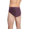 imageJockey Mens Underwear Organic Cotton Stretch Brief  3 PackCherry WineShowerCactus Pine