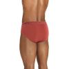 imageJockey Mens Underwear Organic Cotton Stretch Brief  3 PackDried SageCanyonObsidian Grey