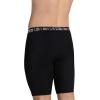 imageJockey Mens Underwear Sport Stability Pouch Microfiber 11quot Quad ShortBlack
