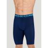 imageJockey Mens Underwear Sport Stability Pouch Microfiber 11quot Quad ShortJust Past Midnight