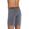 imageJockey Mens Underwear Sport Stability Pouch Microfiber 11quot Quad ShortVulcan