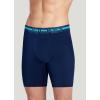 imageJockey Mens Underwear Sport Stability Pouch Microfiber 9quot Long Leg Boxer BriefJust Past Midnight