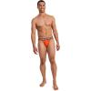 imageJockey Mens Underwear Sport Stability Pouch Microfiber String BikiniOrange Blaze