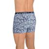imageJockey Mens Underwear True Style 4quot Trunk  3 PackFunky Marina FloralRed PearSoft Blue Fall Stripe