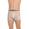 imageJockey Mens Underwear True Style 4quot Trunk  3 PackGreyBeigeBlack Night