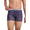 imageJockey Mens Underwear True Style 4quot Trunk  3 PackSomething FishyMalibu RedOcean Coral