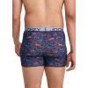 imageJockey Mens Underwear True Style 4quot Trunk  3 PackSomething FishyMalibu RedOcean Coral