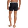imageJockey Mens Underwear True Style 6quot Boxer Brief  3 PackBlack
