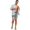imageJockey Mens Underwear True Style 6quot Boxer Brief  3 PackFanning FloraTrue BlueFrolic Stripe