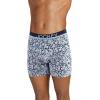 imageJockey Mens Underwear True Style 6quot Boxer Brief  3 PackFunky Marina FloralRed PearSoft Blue Fall Stripe