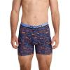 imageJockey Mens Underwear True Style 6quot Boxer Brief  3 PackSomething FishyMalibu RedOcean Coral
