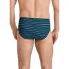 imageJockey Mens Underwear True Style Bikini  3 PackBright TropicsBlackShoreline Stripe