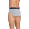 imageJockey Mens Underwear True Style Brief  3 PackHikerGrey DoveCapeline Stripe
