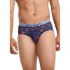 imageJockey Mens Underwear True Style Brief  3 PackSomething FishyMalibu RedOcean Coral