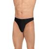imageJockey Mens Underwear True Style Thong  3 PackBlack Night