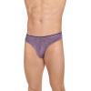imageJockey Mens Underwear True Style Thong  3 PackHikerGrey DoveCapeline Stripe