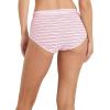 imageJockey Womens Cotton Stretch BriefSocial Stripe