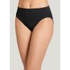 imageJockey Womens Cotton Stretch Hi CutBlack