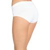 imageJockey Womens Cotton Stretch HipsterWhite