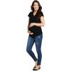 imageJockey Womens Maternity Over the Belly BriefBlack