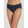 imageJockey Womens Matte ampamp Shine Seamfree Hi CutBlack
