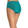 imageJockey Womens Matte ampamp Shine Seamfree Hi CutRainforest Green