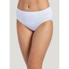 imageJockey Womens Matte ampamp Shine Seamfree Hi CutWhite