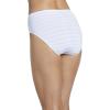 imageJockey Womens Matte ampamp Shine Seamfree Hi CutWhite Out