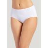 imageJockey Womens No Panty Line Promise Tactel Hip BriefWhite