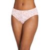 imageJockey Womens Plus Size Elance Bikini  3 PackDiamond WhitePrim FloralEarth Rose