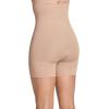 imageJockey Womens Shapewear Skimmies Seamfree Core Body Smoothing HighWaist MidThigh ShortLight