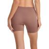 imageJockey Womens Shapewear Skimmies Seamfree Ultralight Smoothing Shortie SlipshortAlmond