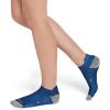 imageJockey Womens Socks Made in America Low Cut Tab Socks  3 PackLight Grey HeatherMajolicaDella Blue