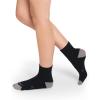 imageJockey Womens Socks Made in America Quarter Socks  3 PackBlack