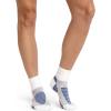 imageJockey Womens Socks Sport Quarter Socks  3 PackWhite on GreyWhite on DenimWhite on Lavender