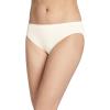 imageJockey Womens Underwear Comfies Microfiber French Cut  3 PackBlackIvoryLight